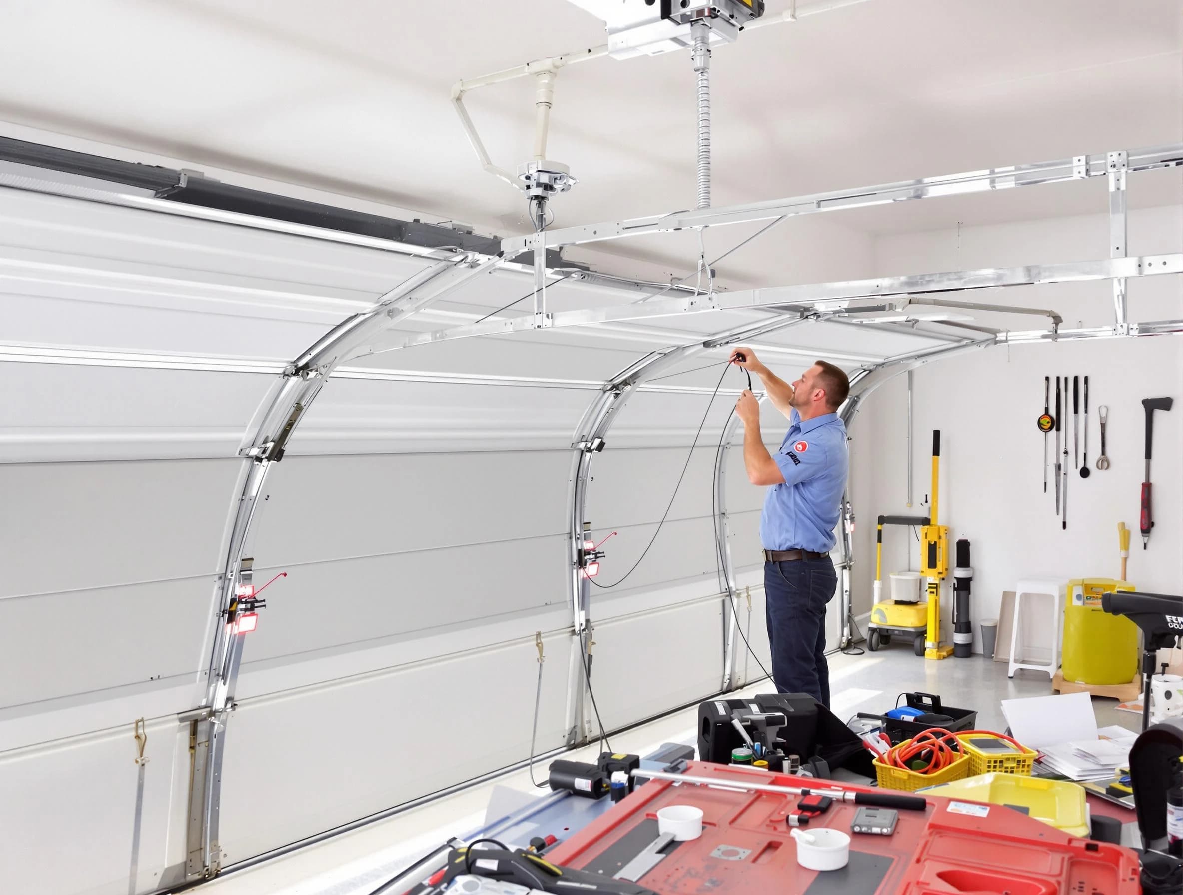 Garage door cable repair service by Jupiter Garage Door Repair in Jupiter