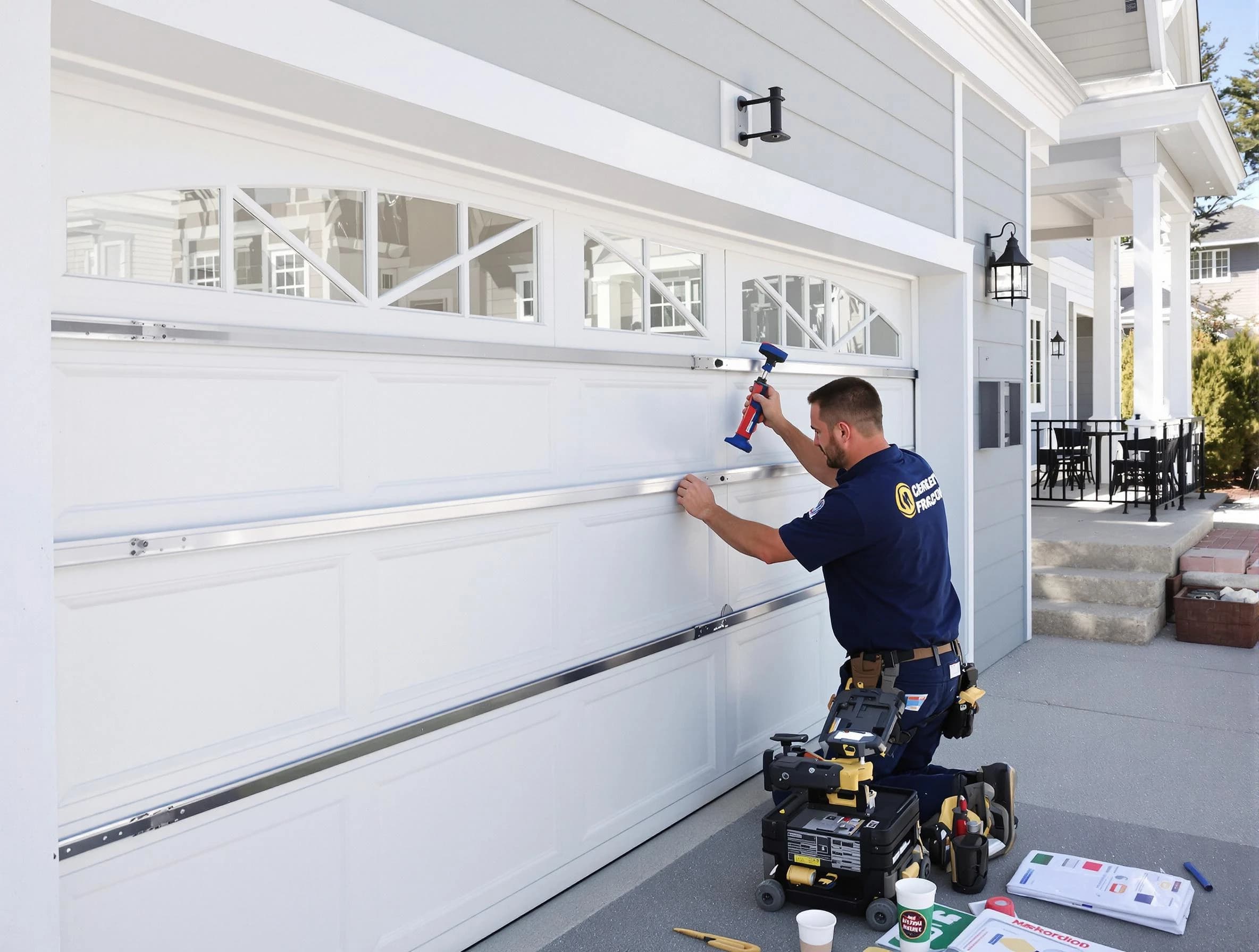 Professional garage door installation by Jupiter Garage Door Repair in Jupiter