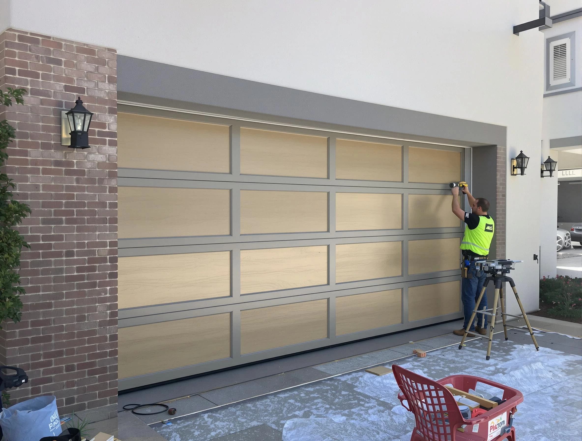 Garage door replacement service by Jupiter Garage Door Repair in Jupiter