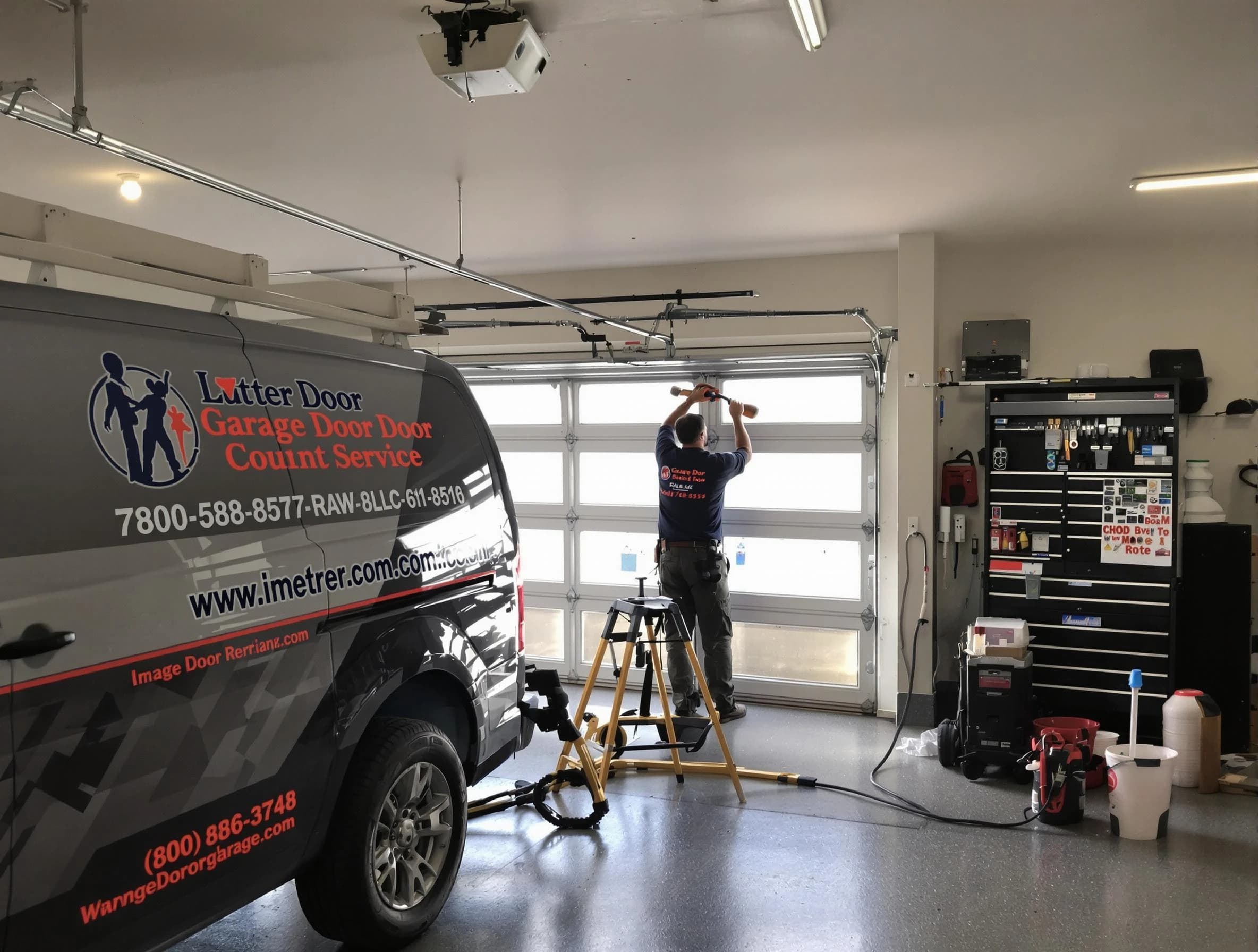 Jupiter Garage Door Repair rapid response team performing same-day repair in Jupiter